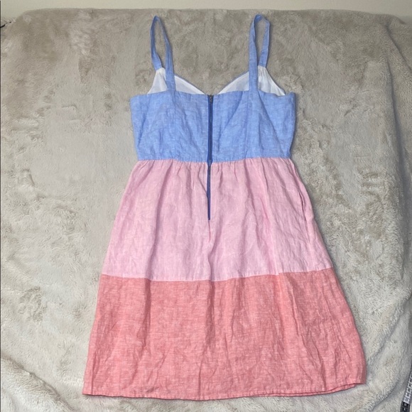 Cynthia Rowley Pastel Blue and Pink Mini Dress NWOT - Picture 8 of 11